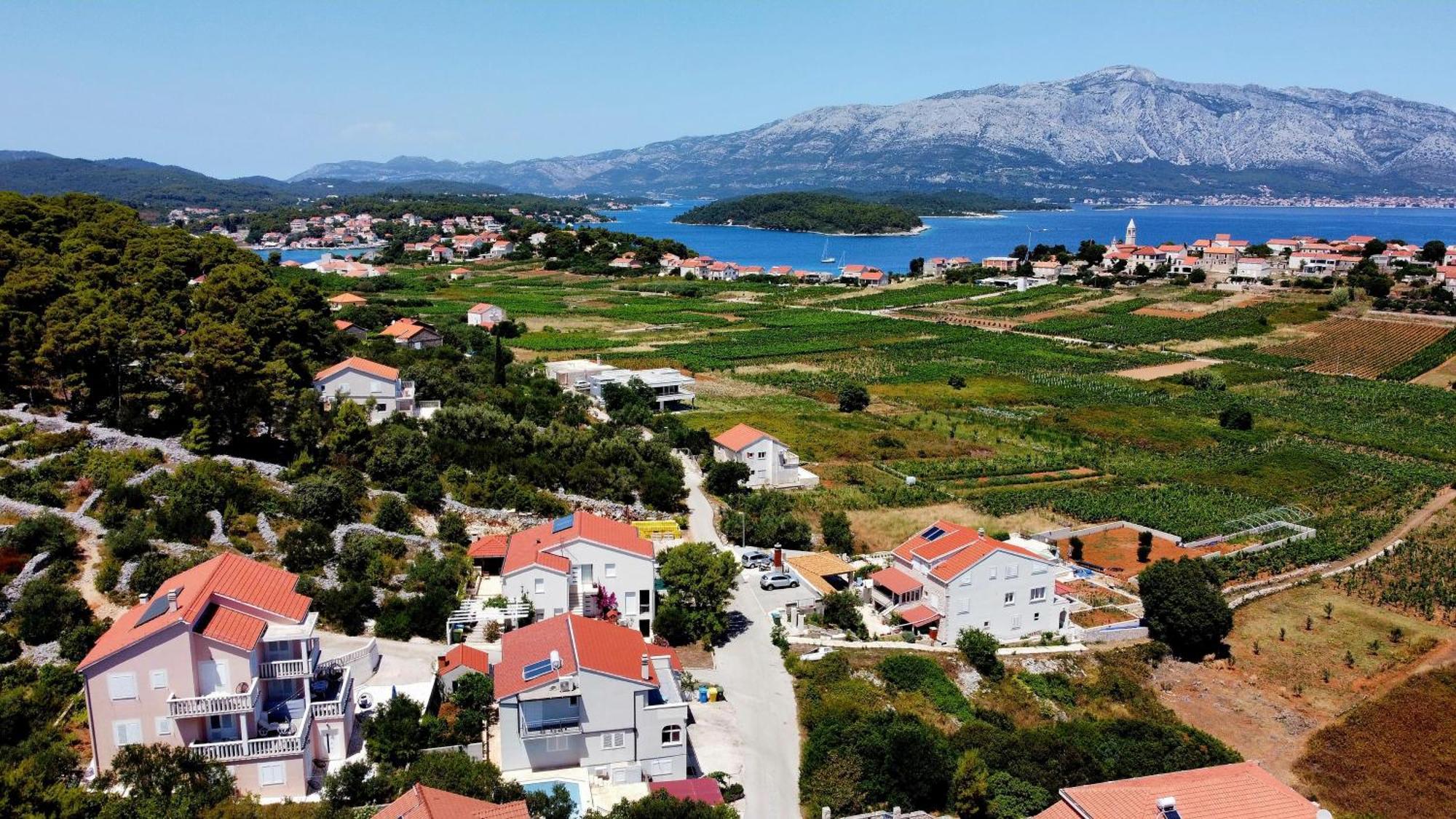 Villa Bella Vista Lumbarda Kültér fotó