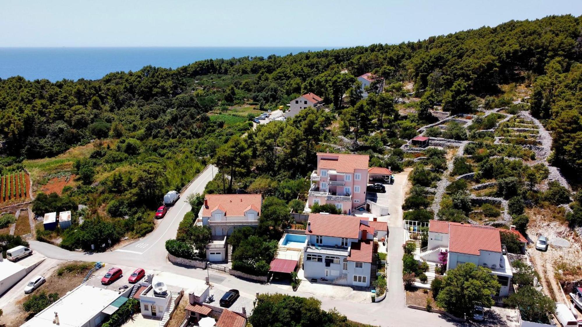 Villa Bella Vista Lumbarda Kültér fotó
